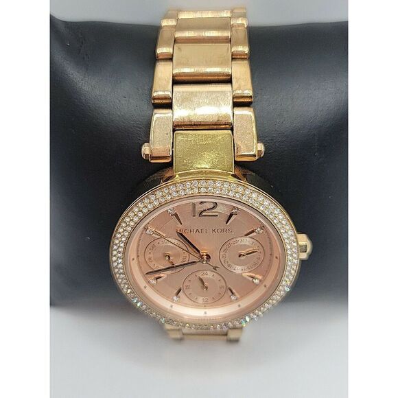 Michael Kors MK6352 Women's Stainless Steel Analog Dial Quartz Wrist Watch AM200 - Picture 5 of 11